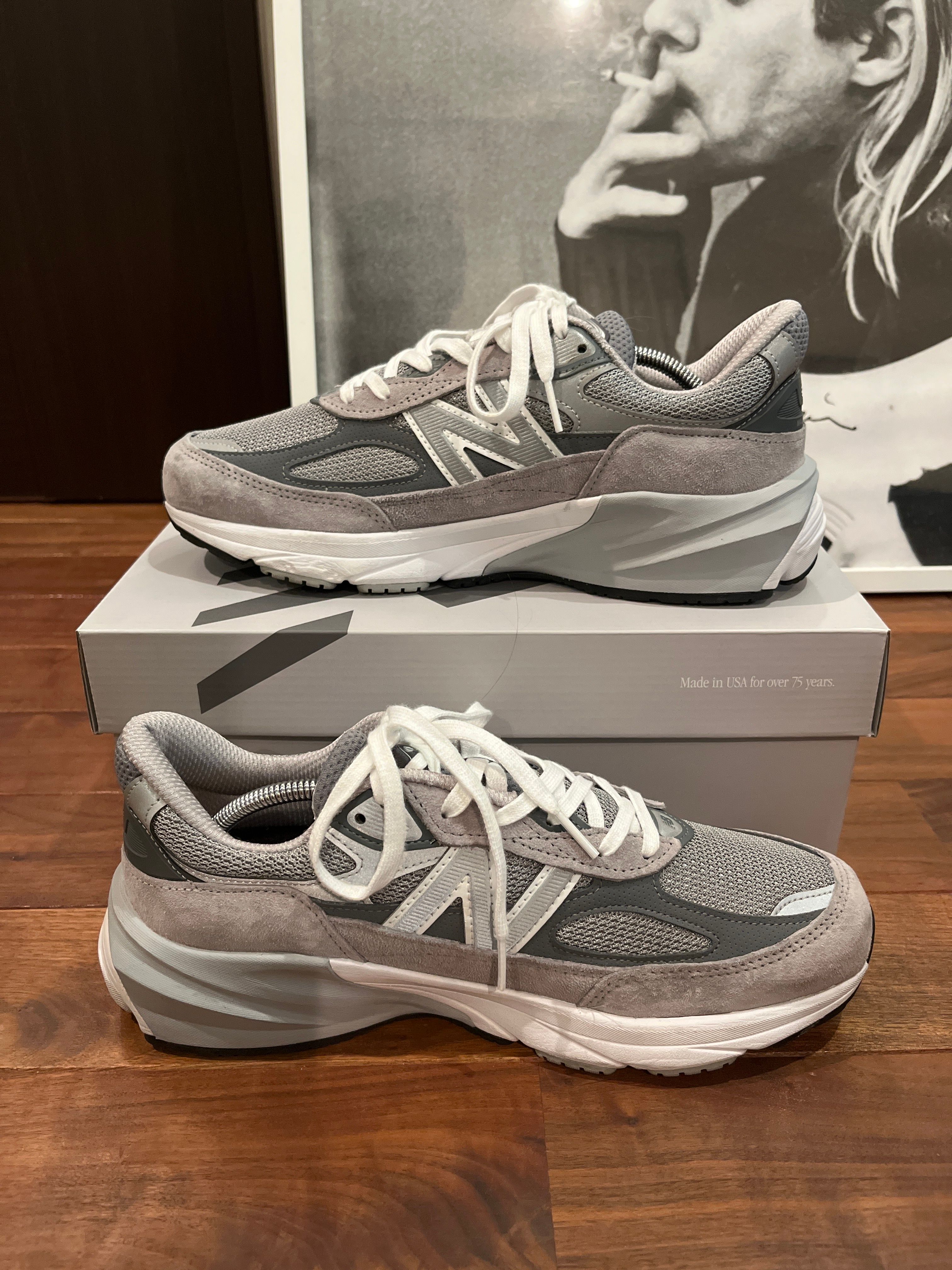 New Balance 990V6 "Gray" (Heel Logo NB)