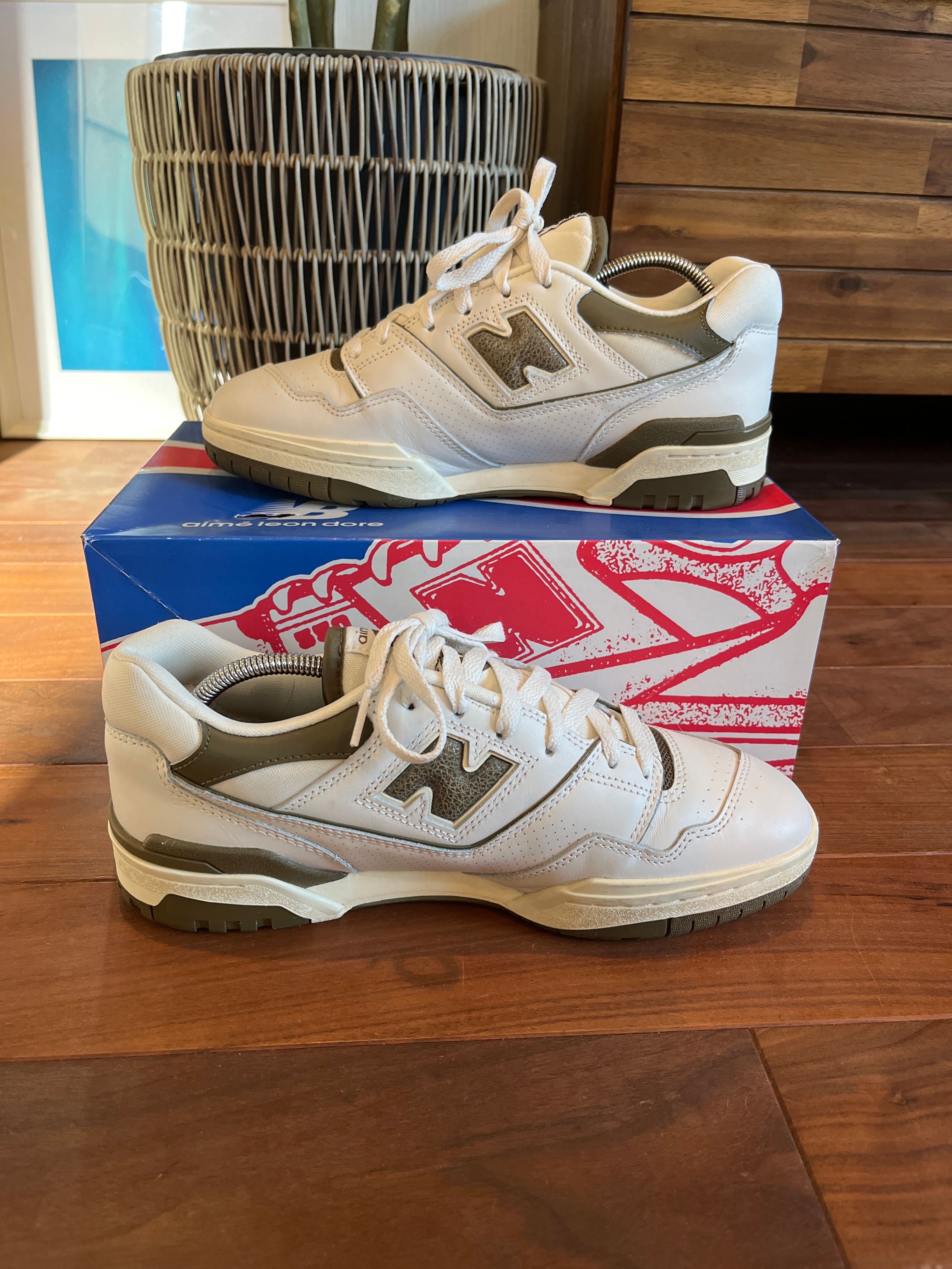 Aime Leon Dore × New Balance 550 "White/Olive"