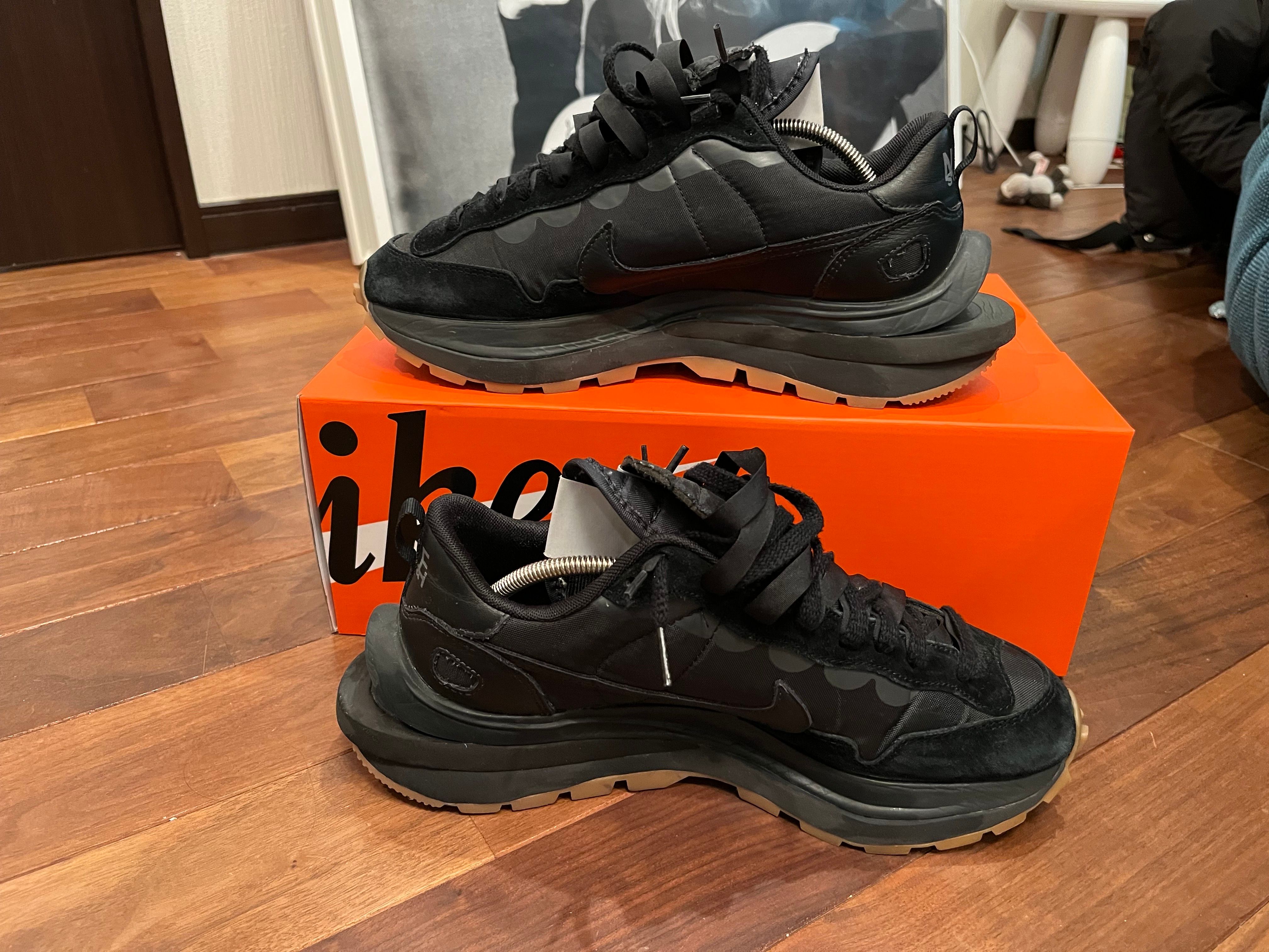 sacai × Nike VaporWaffle "Black Gum"