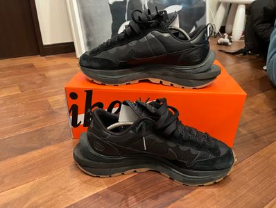 sacai × Nike VaporWaffle "Black Gum"