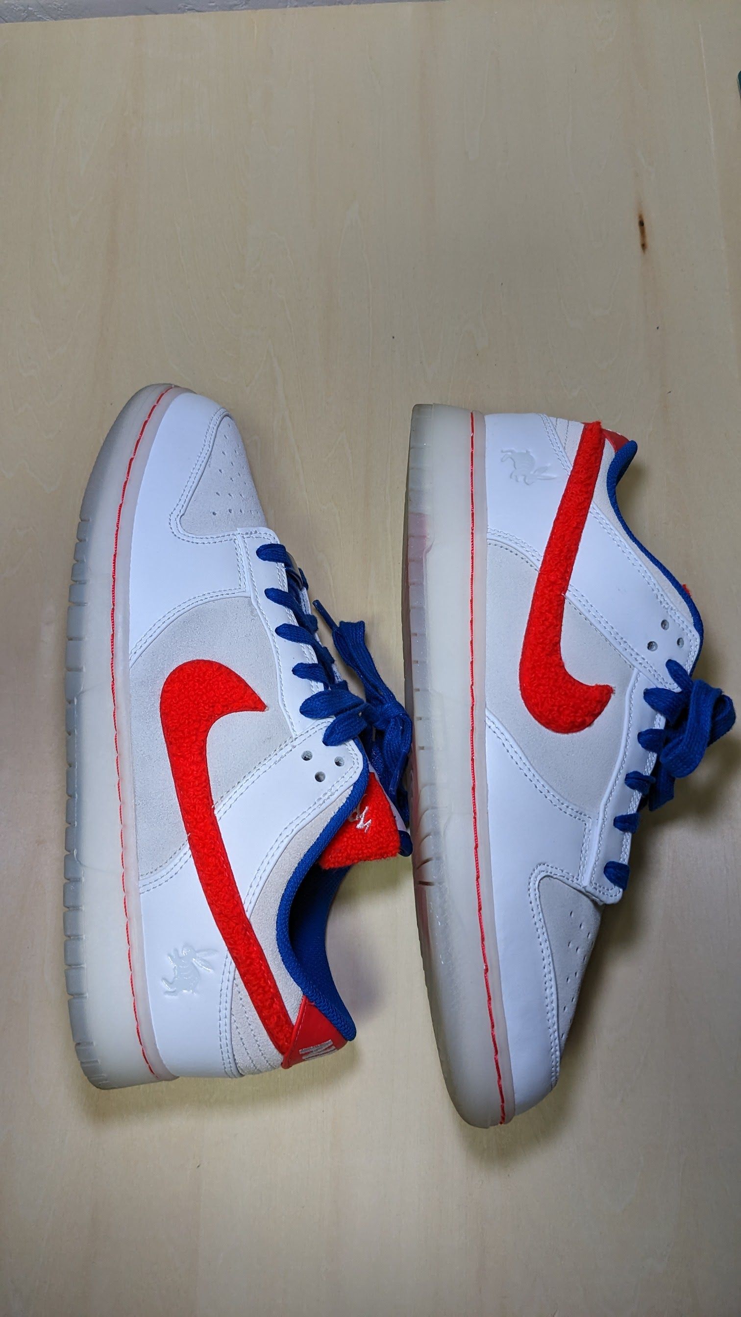 Nike Dunk Low Year of the Rabbit "White/Crimson-Varsity Royal"