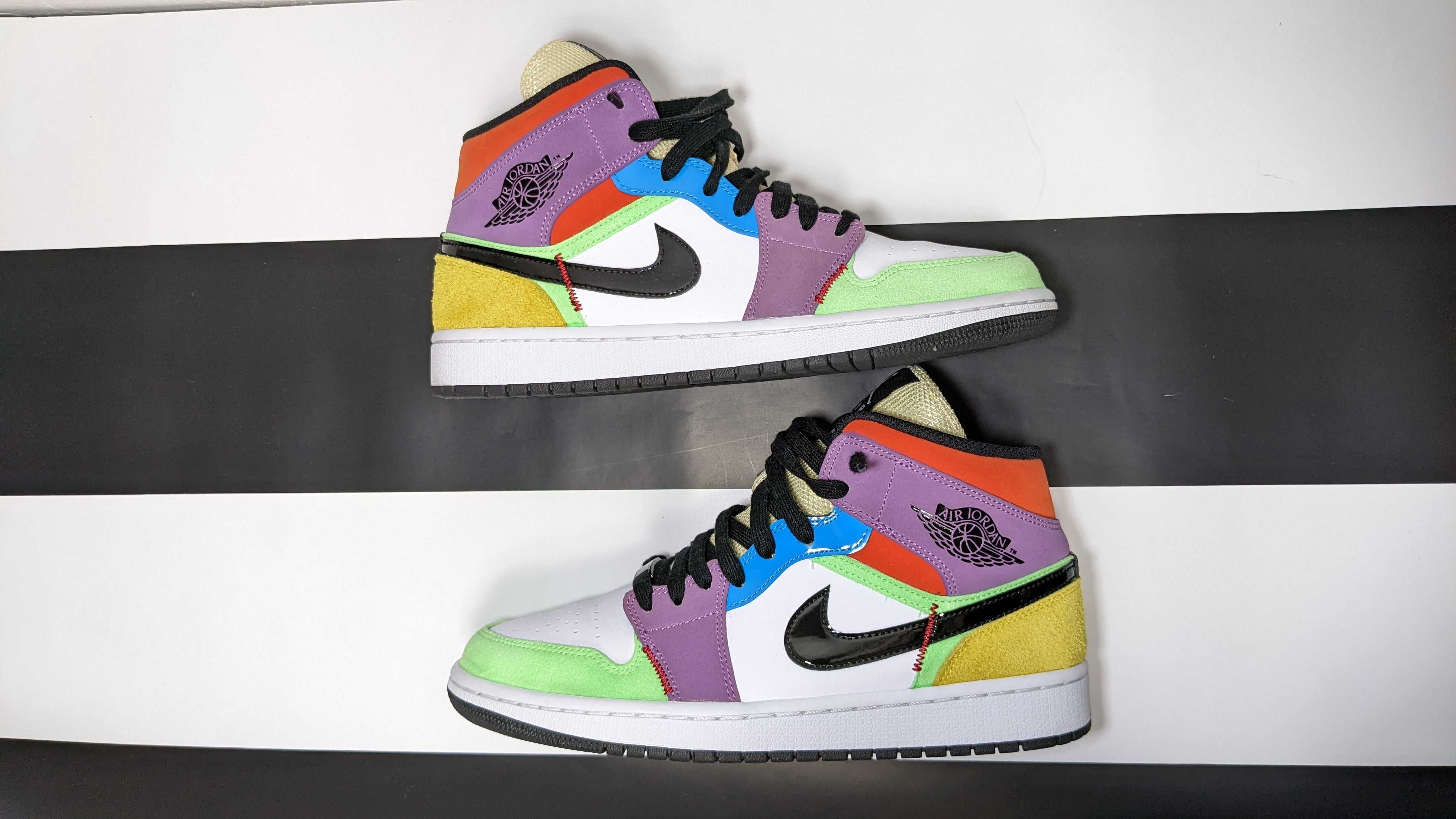 Nike Women's Air Jordan 1 Mid "Multi Color"