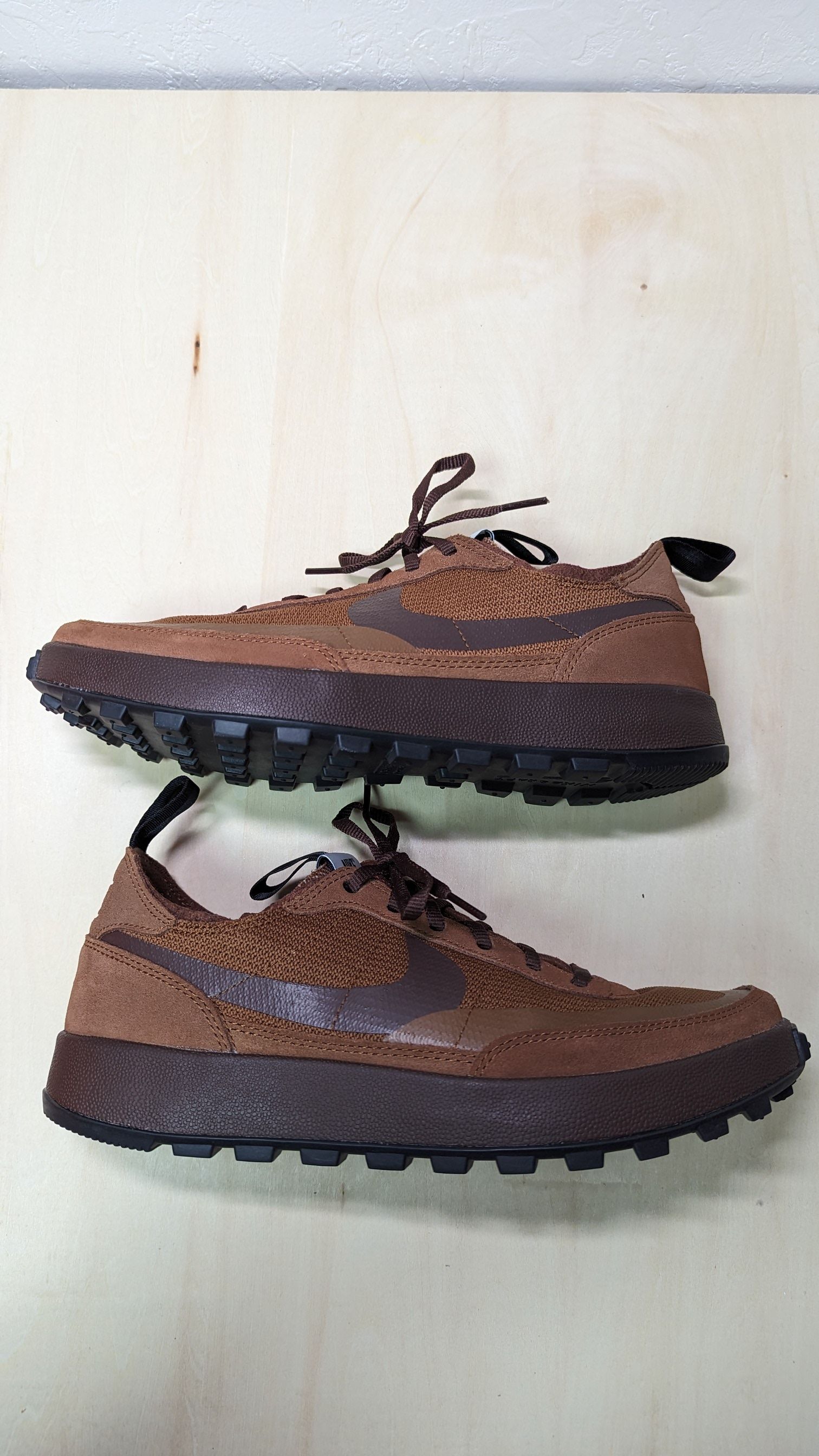 Tom Sachs × NikeCraft Women's General Purpose Shoe "Brown"