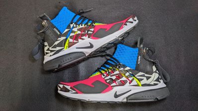ACRONYM × Nike Air Presto Mid "Hyper Pink"
