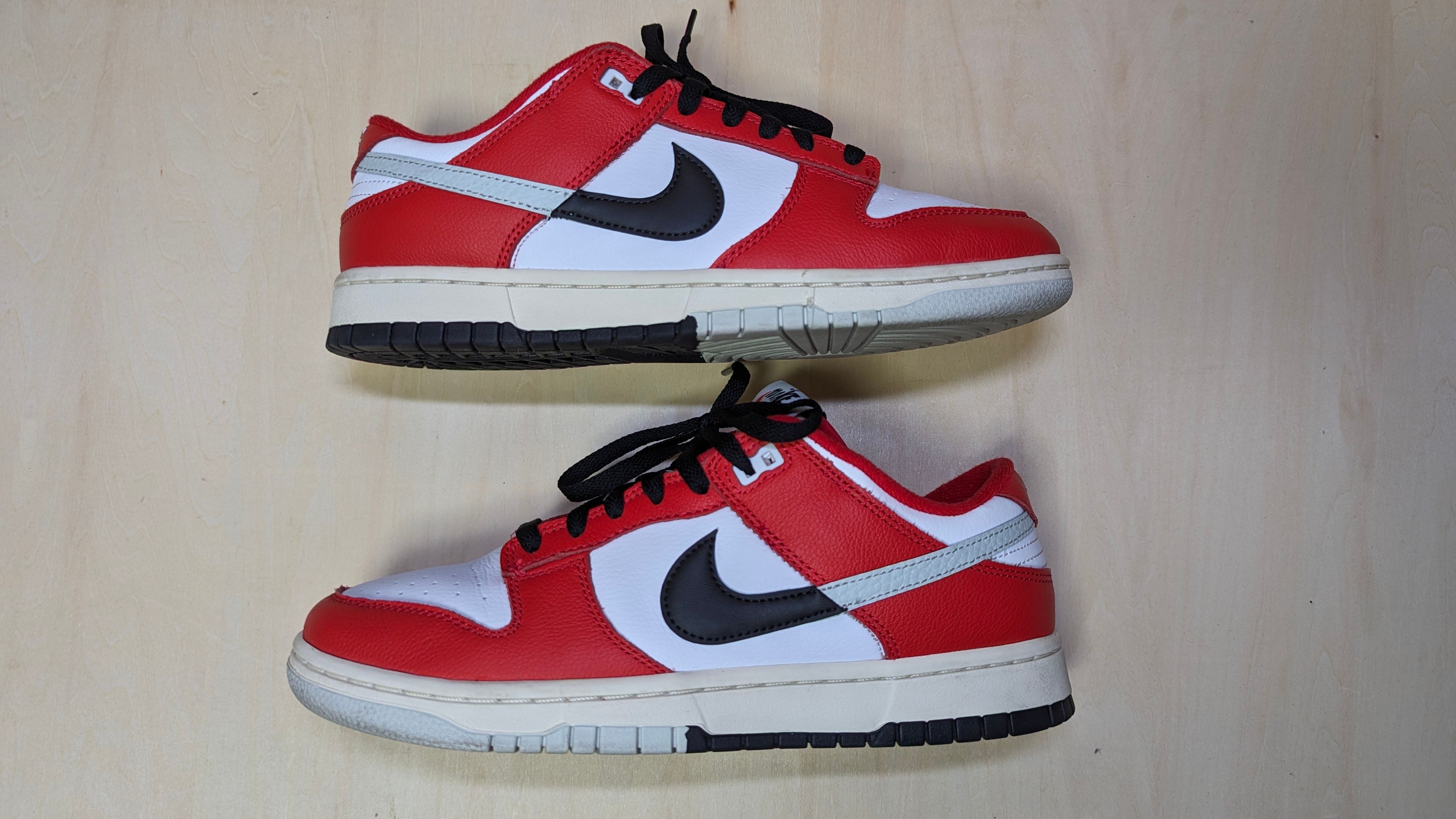Nike Dunk Low Retro PRM "Chicago Split"