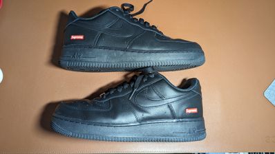 Supreme × Nike Air Force 1 Low "Black"