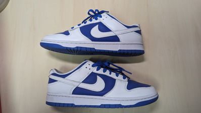 Nike Dunk Low Retro "Racer Blue and White"