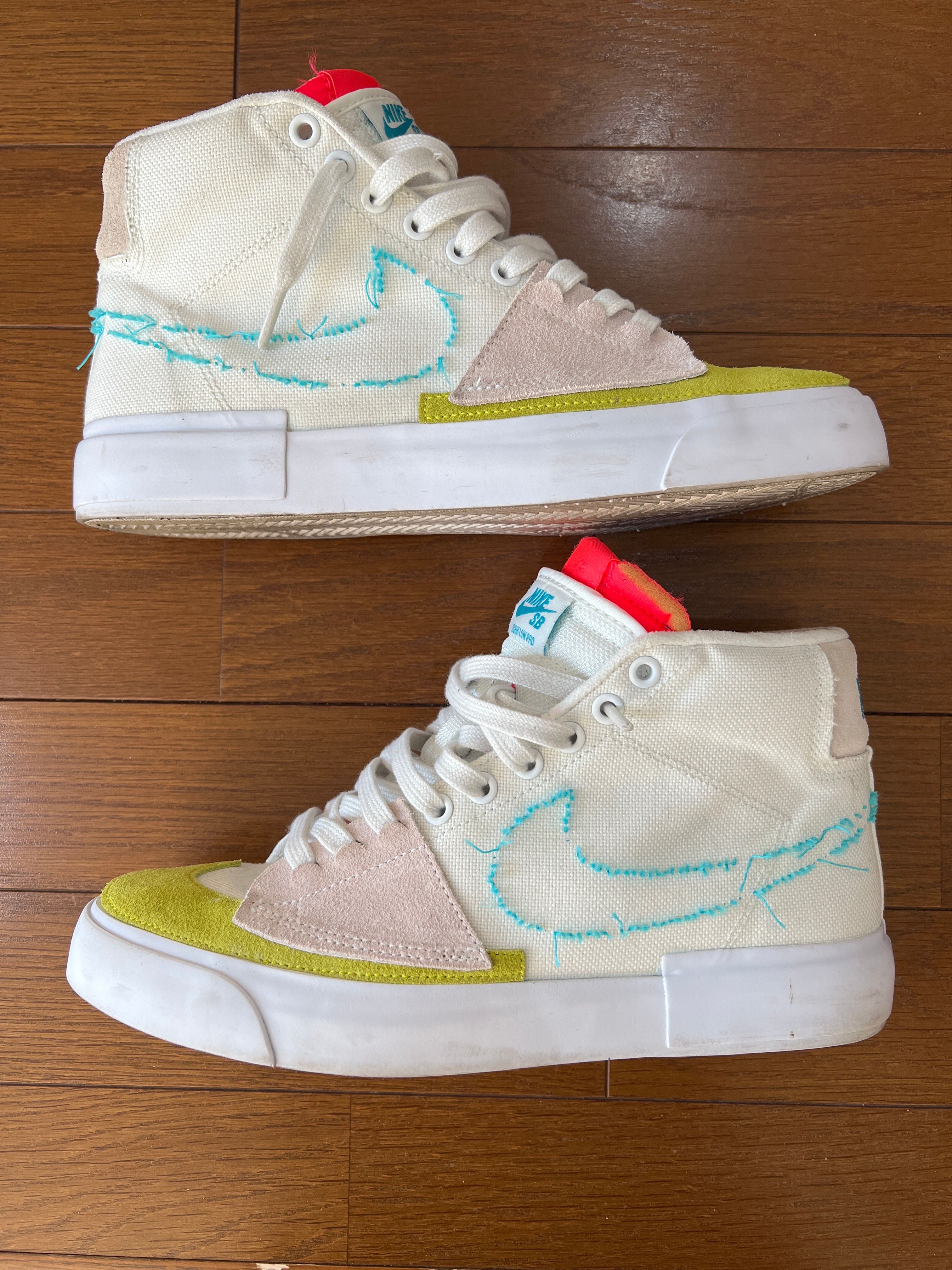 Nike SB Blazer Mid Edge "Summit White/Oracle Aqua"