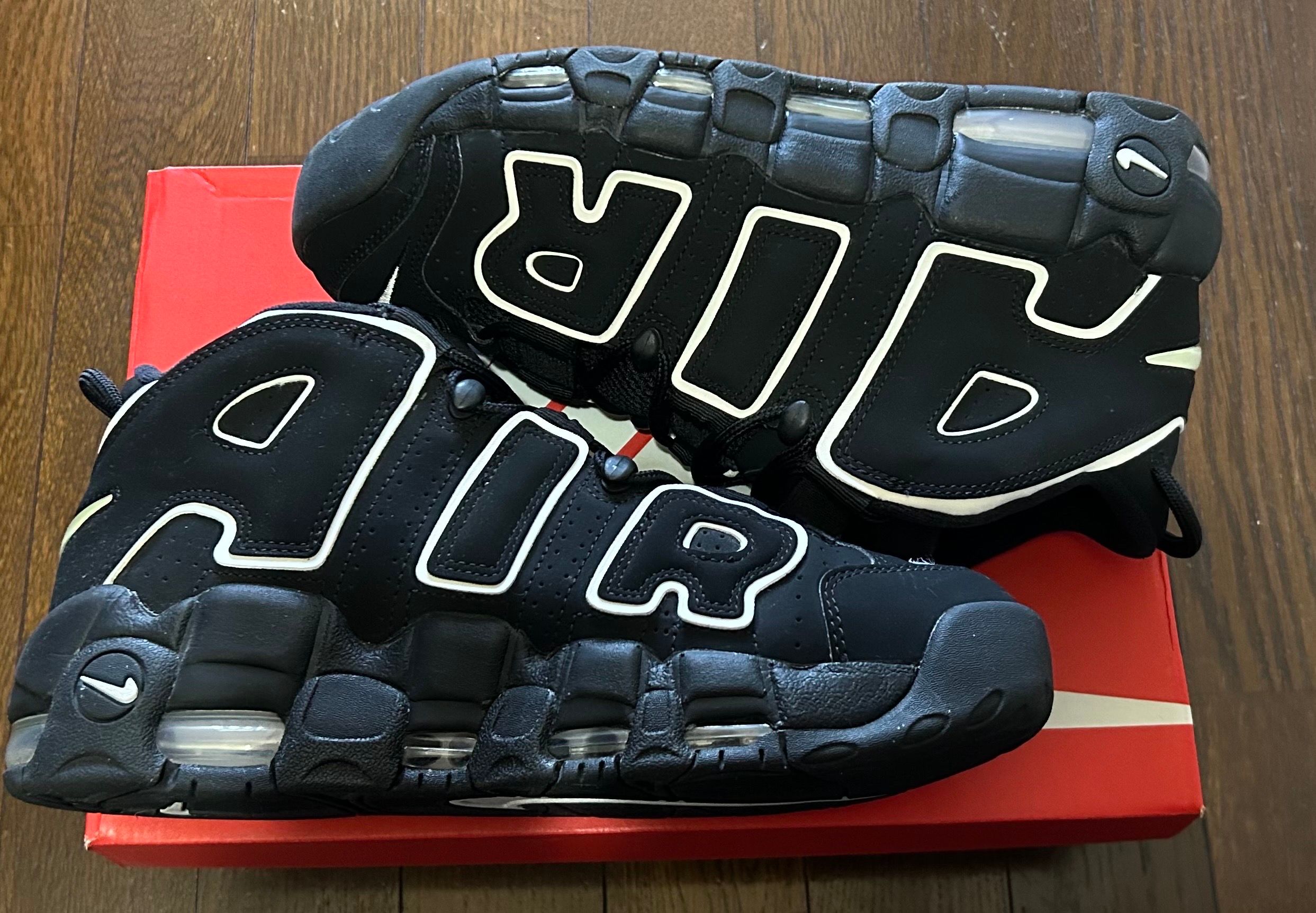Nike Air More Uptempo "Black/White"(2020)
