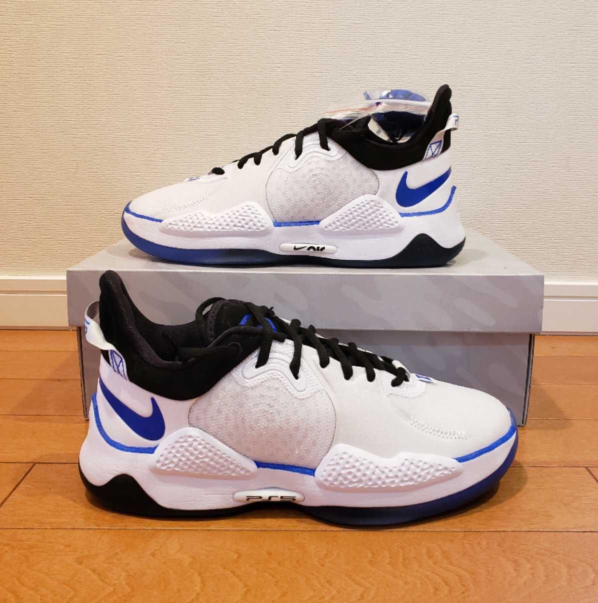 PlayStation × Nike PG5 "White"