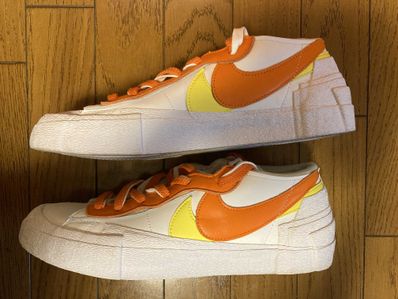 SACAI × NIKE BLAZER LOW "MAGMA ORANGE"