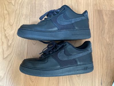 Slam Jam × Nike Air Force 1 Low "Black and Off Noir"