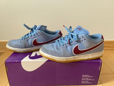Nike SB Dunk Low Pro "Philadelphia Phillies/Valor Blue and Team Maroon"