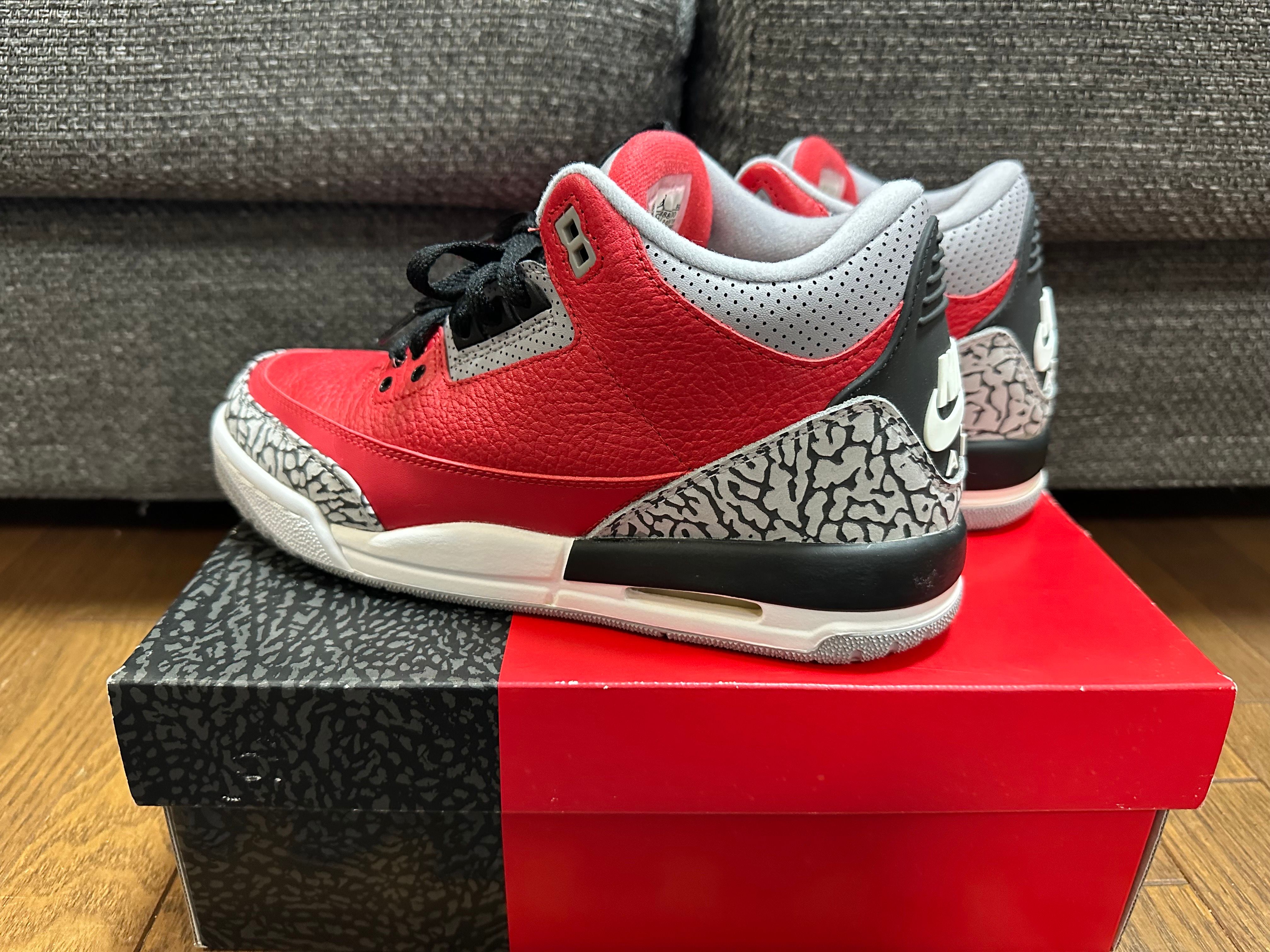 Nike GS Air Jordan 3 Retro SE "Fire Red"
