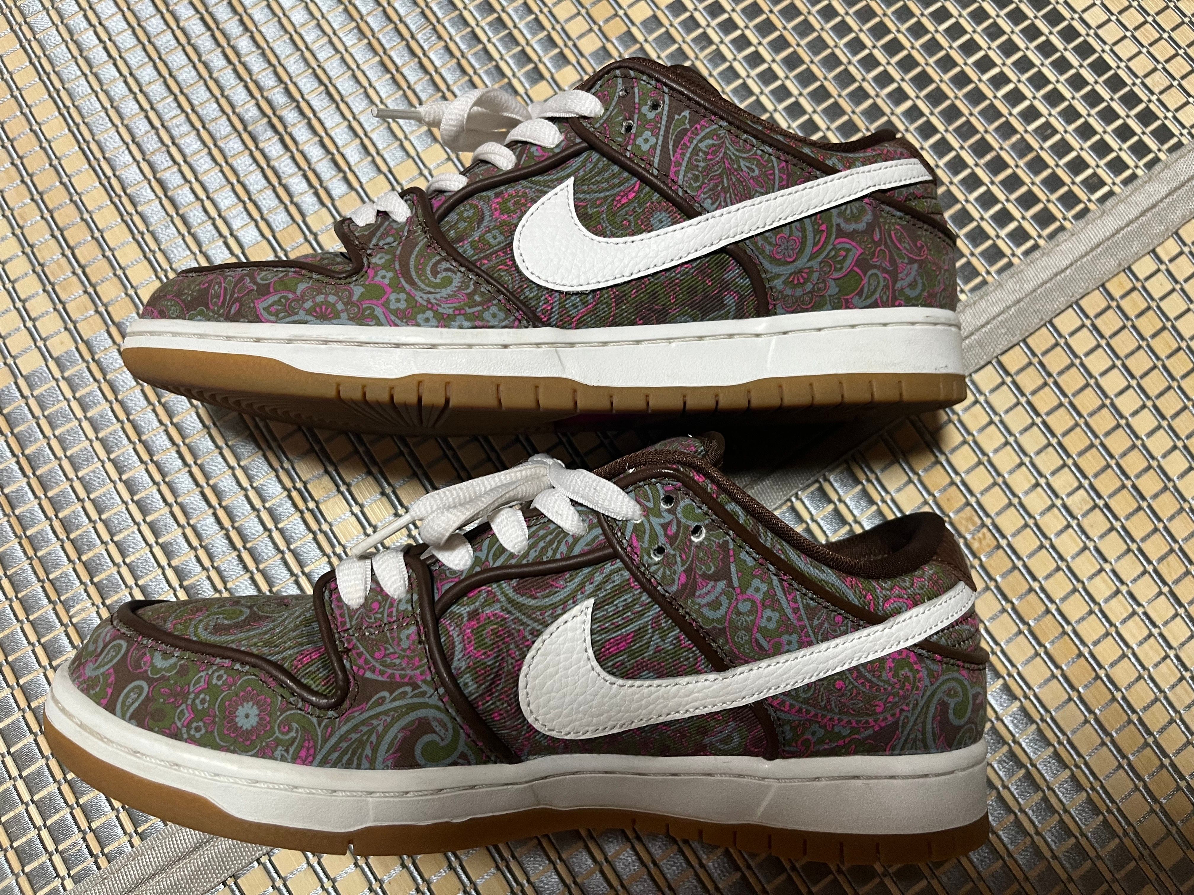 Nike SB Dunk Low PRM "Brown Paisley"