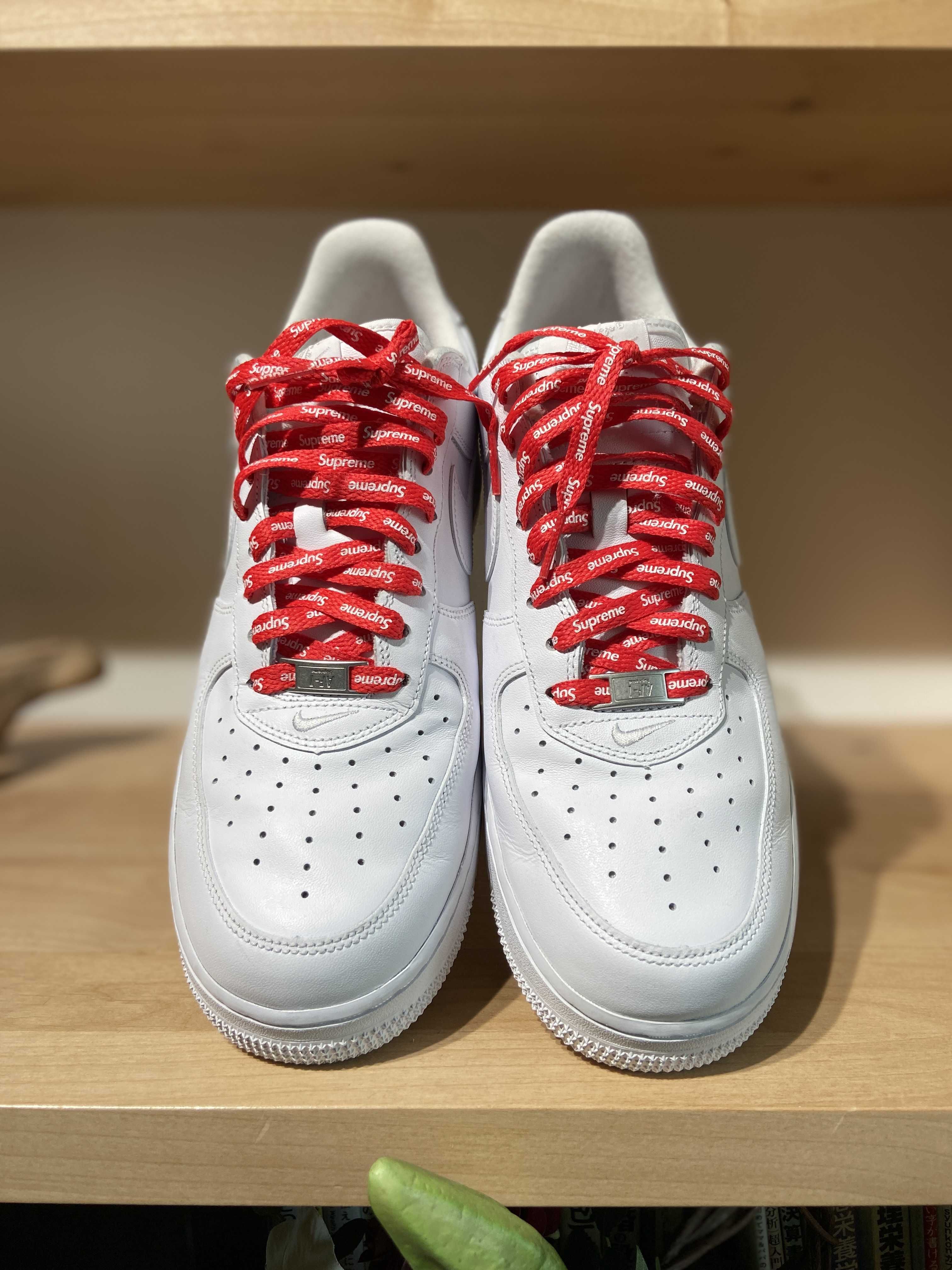 Supreme × Nike Air Force 1 Low "White"