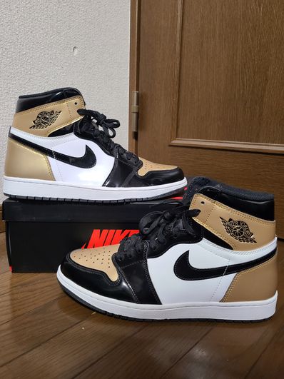 Air jordan 1 retro top high og nrg gold toe
