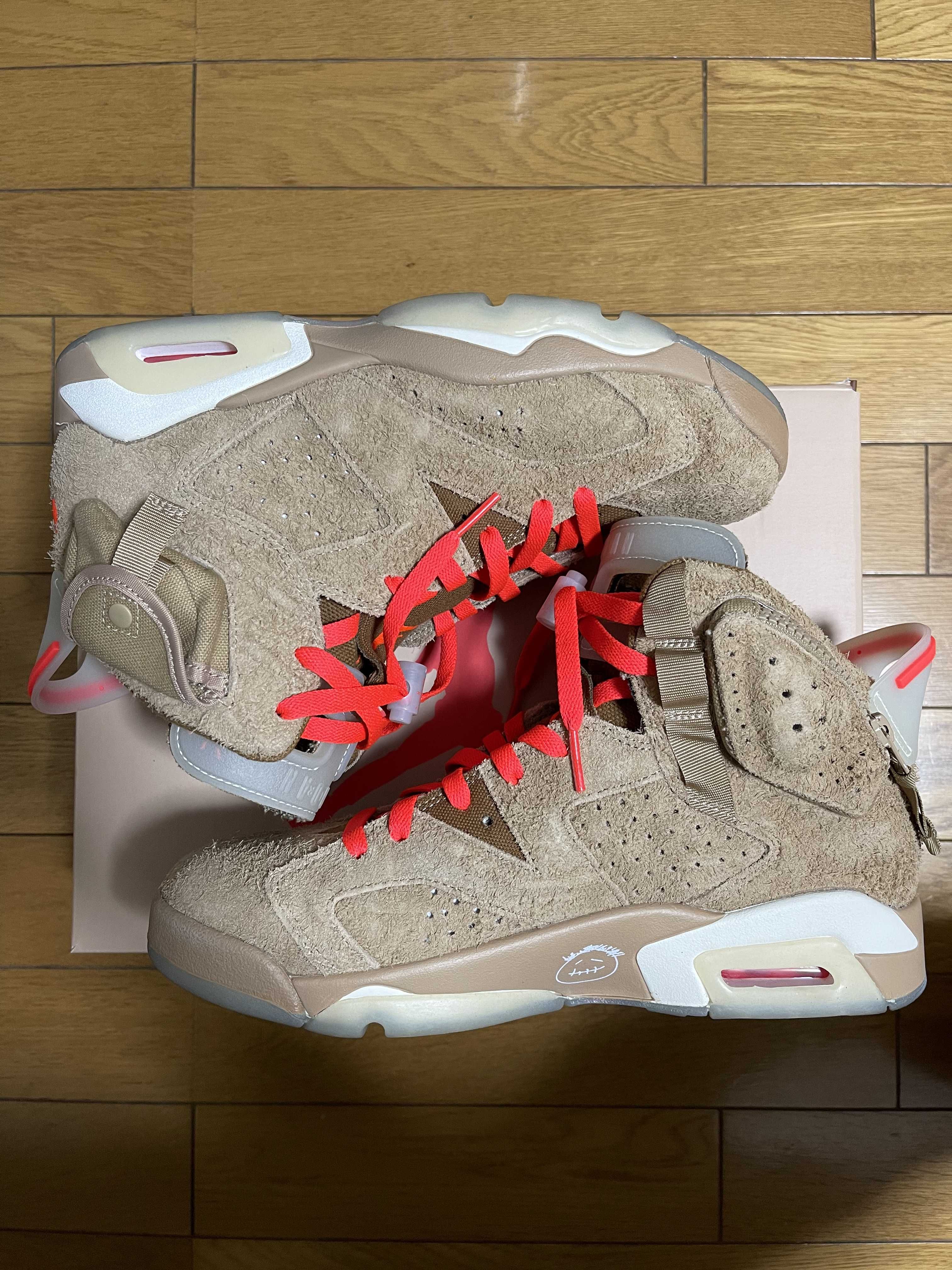Travis Scott × Nike Air Jordan 6 "British Khaki"