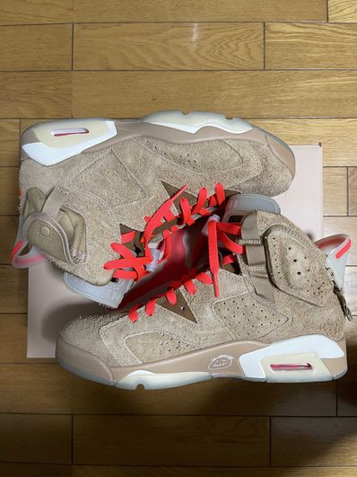 Travis Scott × Nike Air Jordan 6 "British Khaki"