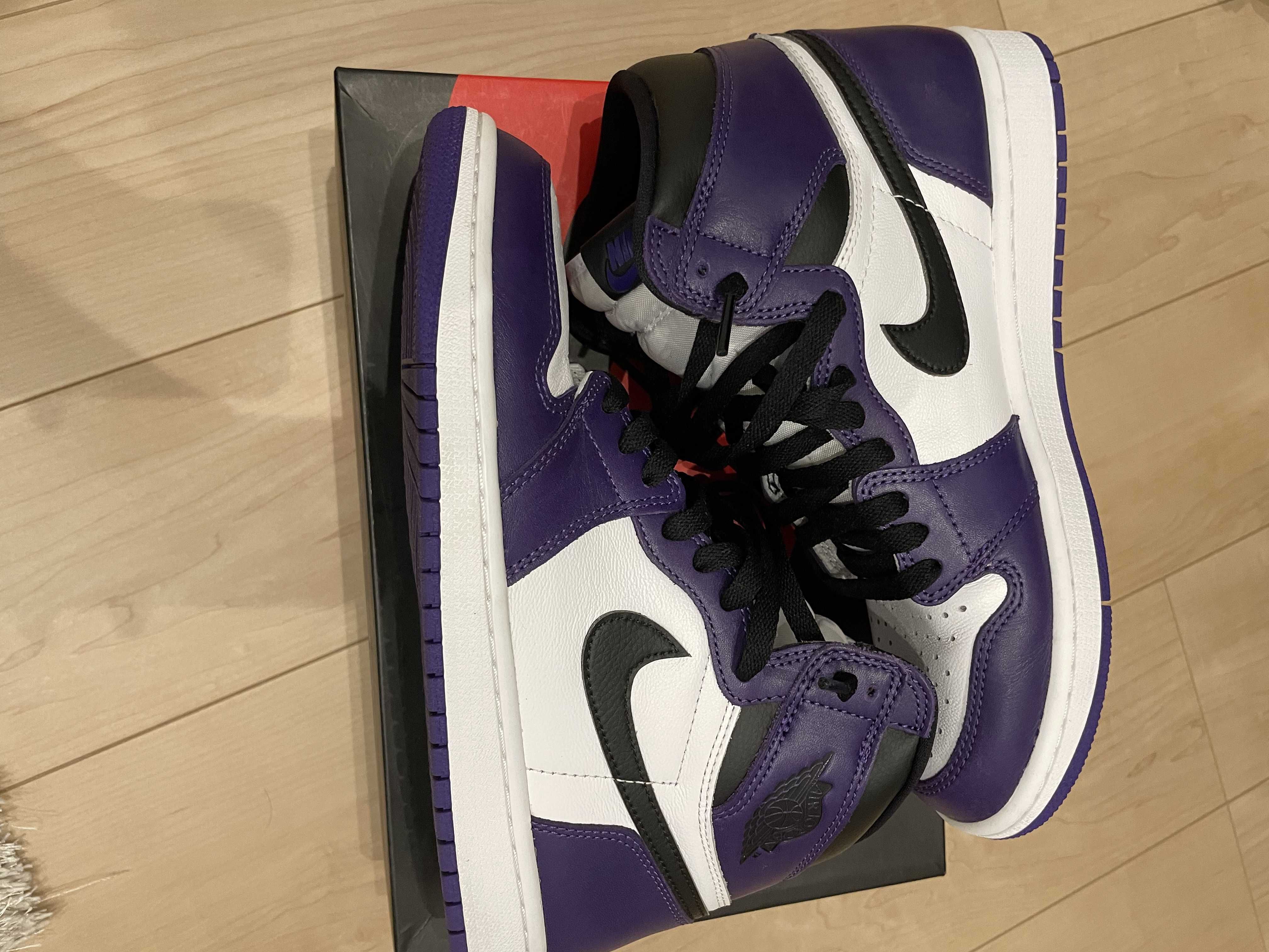 Nike Air Jordan 1 Retro High OG "Court Purple White/Black" (2020)