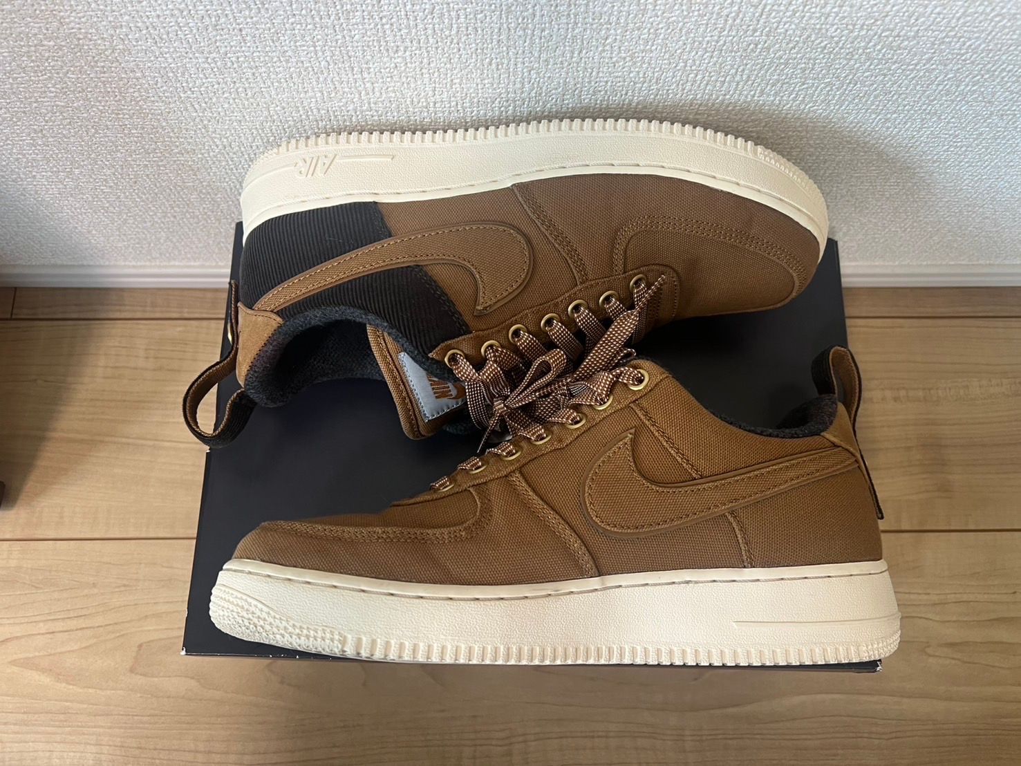 Carhartt WIP × Nike Air Force 1 Low "Ale Brown"