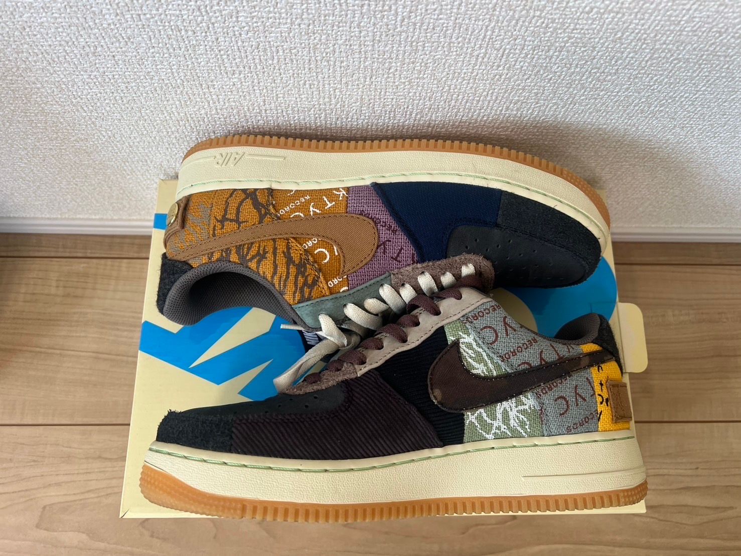 Travis Scott × Nike Air Force 1 Low Cactus Jack "Multi Color"