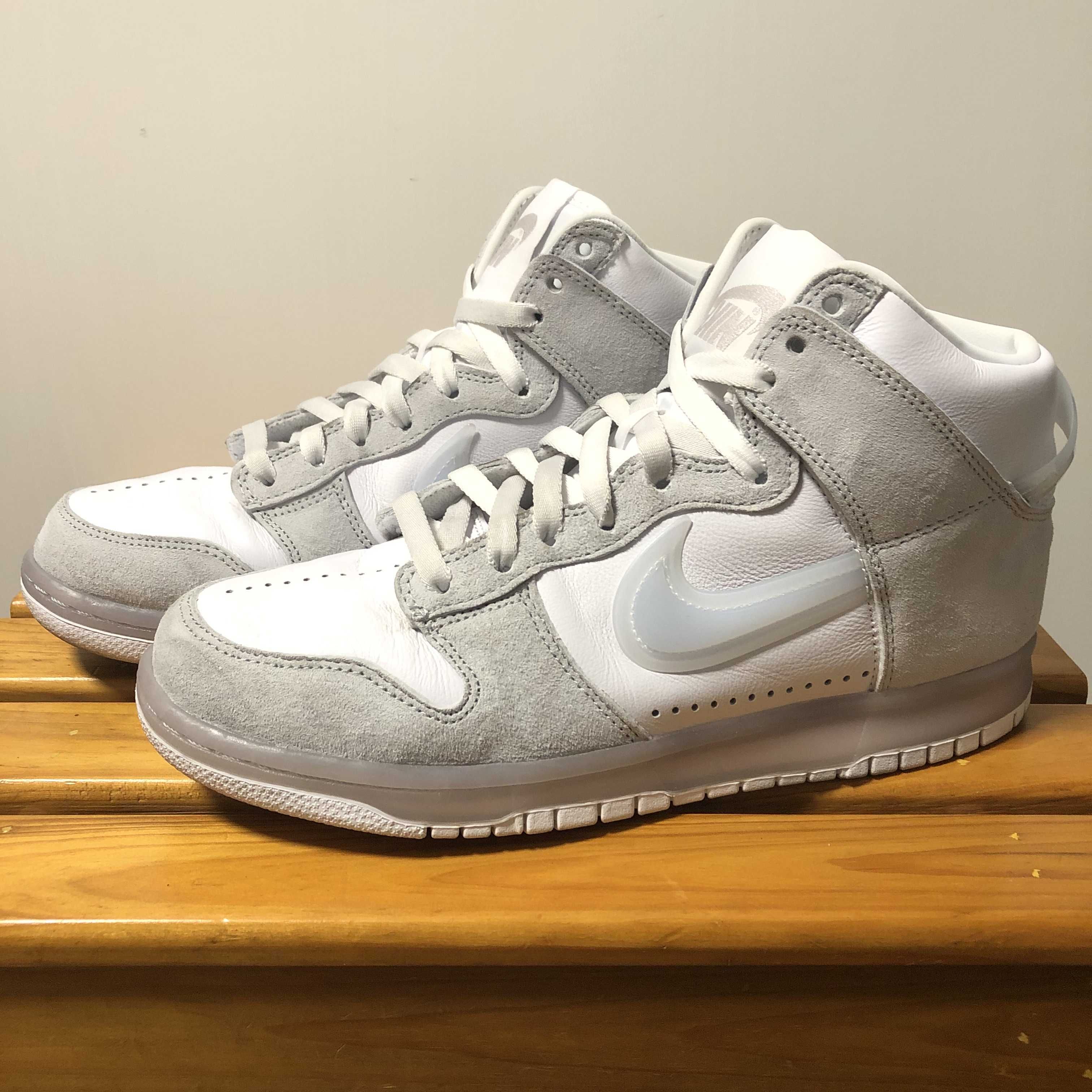 SLAM JAM x NIKE DUNK HIGH "WHITE/CLEAR PURE PLATINUM"