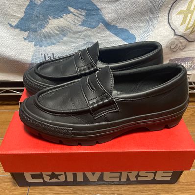 Converse All Star Chunk Loafer "Black Monochrome"