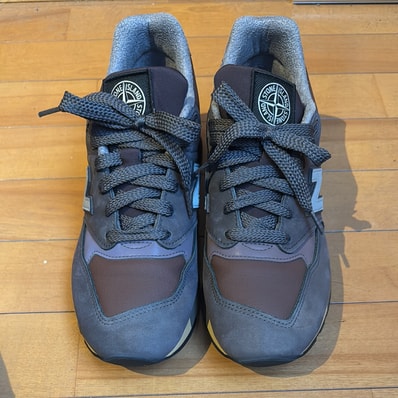 Stone Island × New Balance 998 "Raso Gommato"