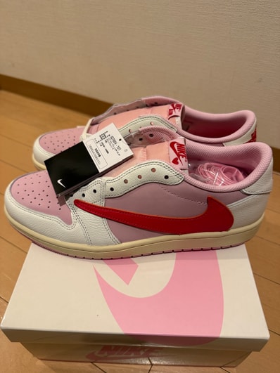 Travis Scott × Nike Air Jordan 1 Retro Low OG "Sail/Tropical Pink"
