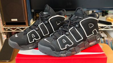 Nike Air More Uptempo "Black/White"(2020)