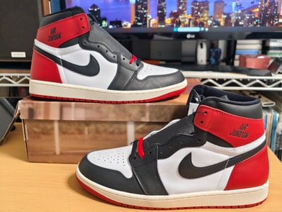 Nike Air Jordan 1 Retro High OG "Black Toe Reimagined"