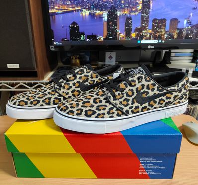 Wacko Maria × Nike SB Janoski CNVS OG QS "Leopard"