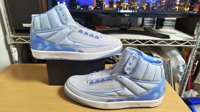 J Balvin × Nike Air Jordan 2 Retro SP "Celestine Blue/White/Multi Color"