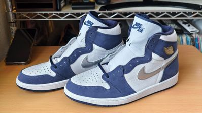 Nike Air Jordan 1 High OG CO.JP "White/Midnight Navy" (2020) (Standard Box)
