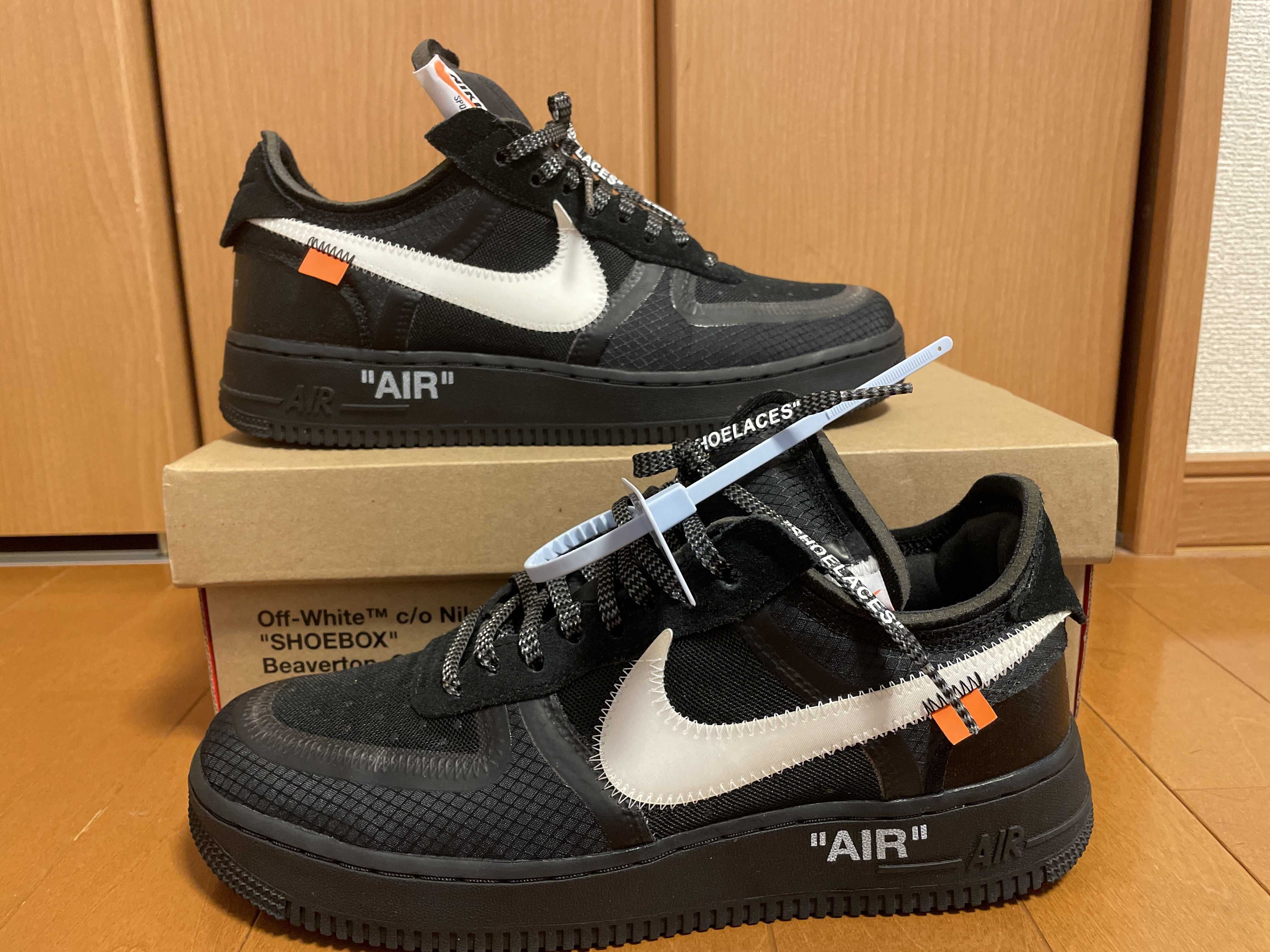 Off-White × Nike Air Force 1 Low "Black"