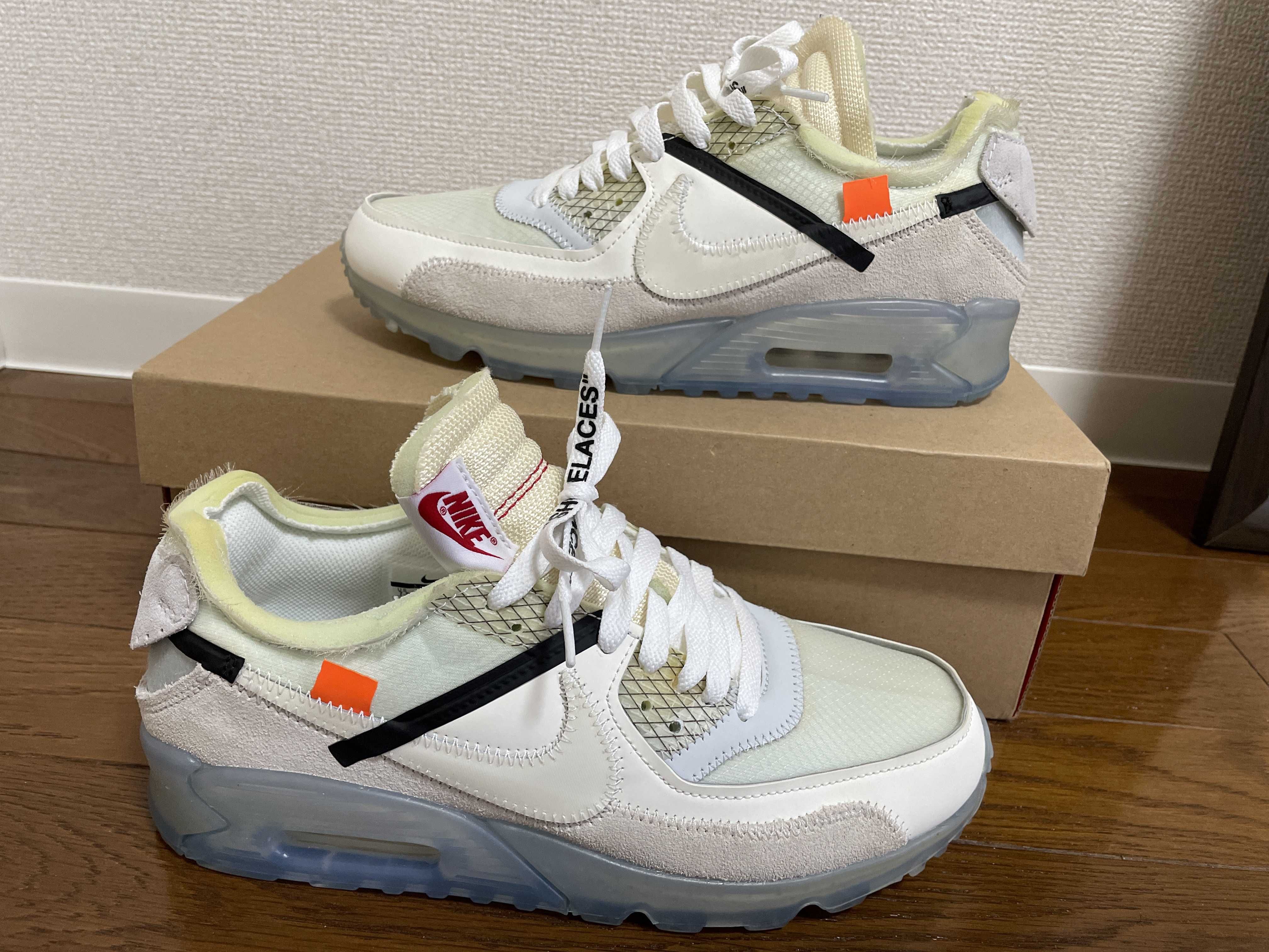 Off-White × Nike Air Max 90 "The 10/Sail"