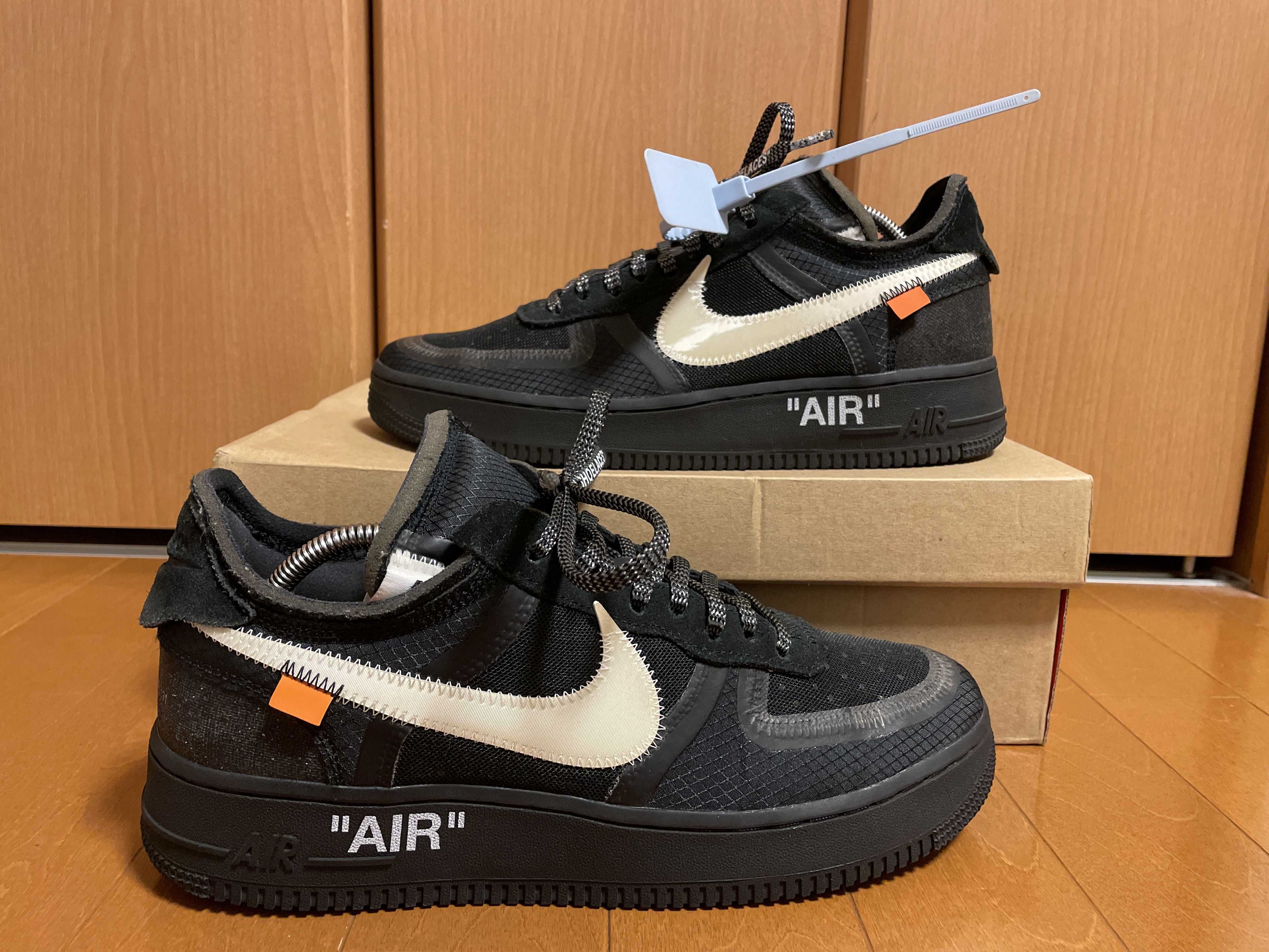Off-White × Nike Air Force 1 Low "Black"