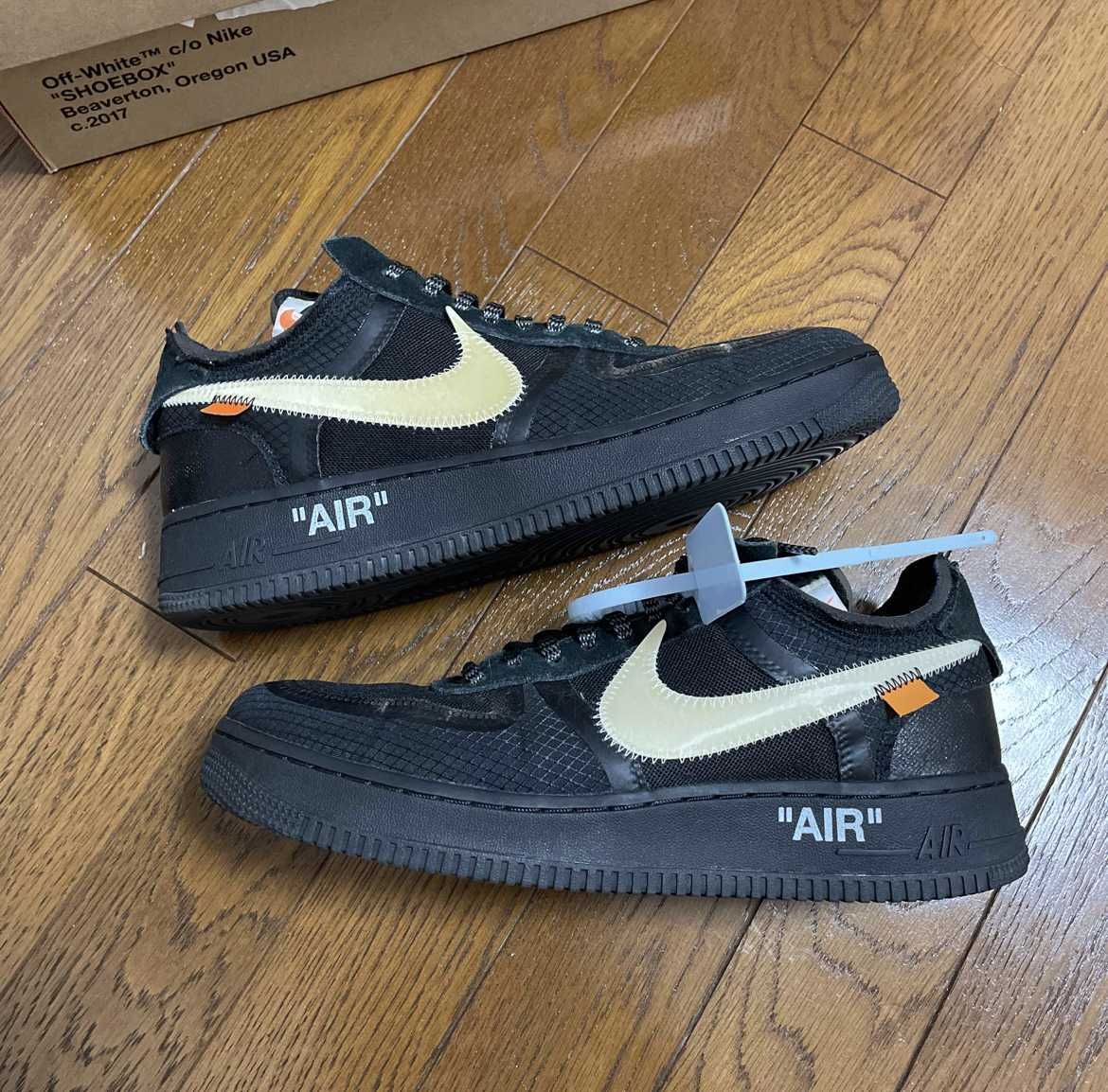 Off-White × Nike Air Force 1 Low "Black"
