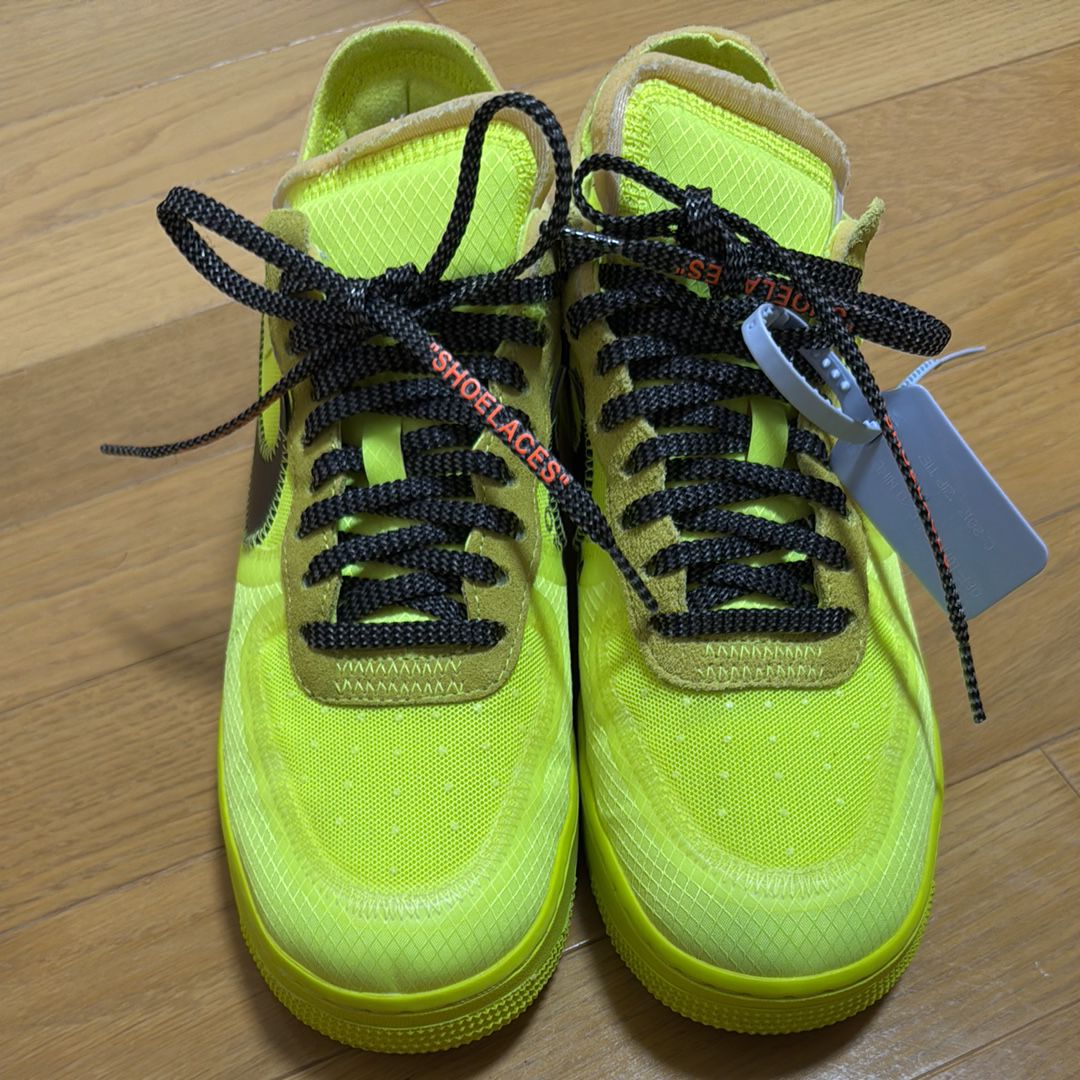 Off-White × Nike Air Force 1 Low "Volt"