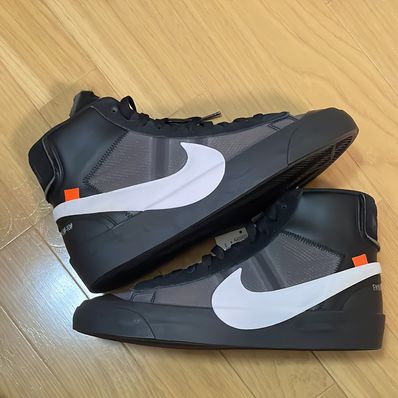 Off-White × Nike Blazer Studio Mid "Grim Reaper"