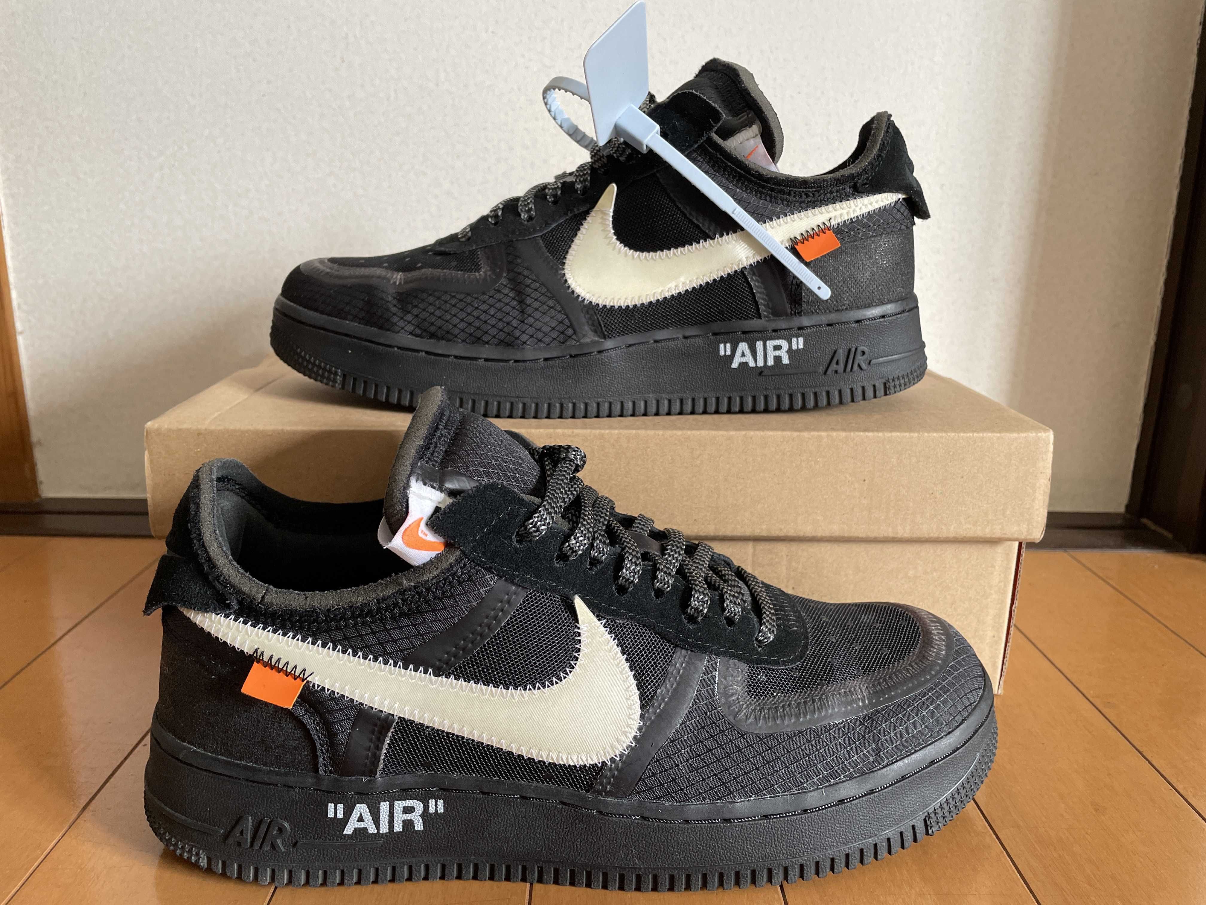 Off-White × Nike Air Force 1 Low "Black"