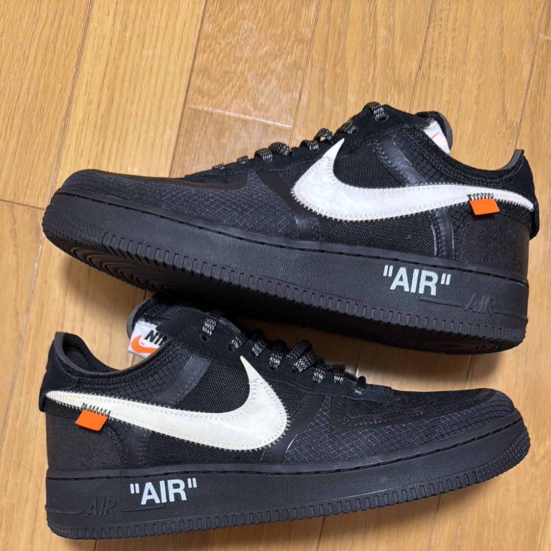 Off-White × Nike Air Force 1 Low "Black"