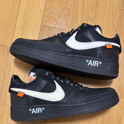 Off-White × Nike Air Force 1 Low "Black"