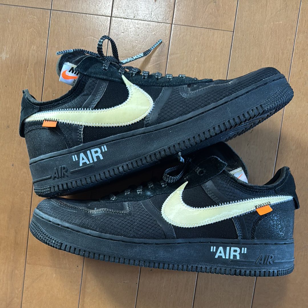 Off-White × Nike Air Force 1 Low "Black"