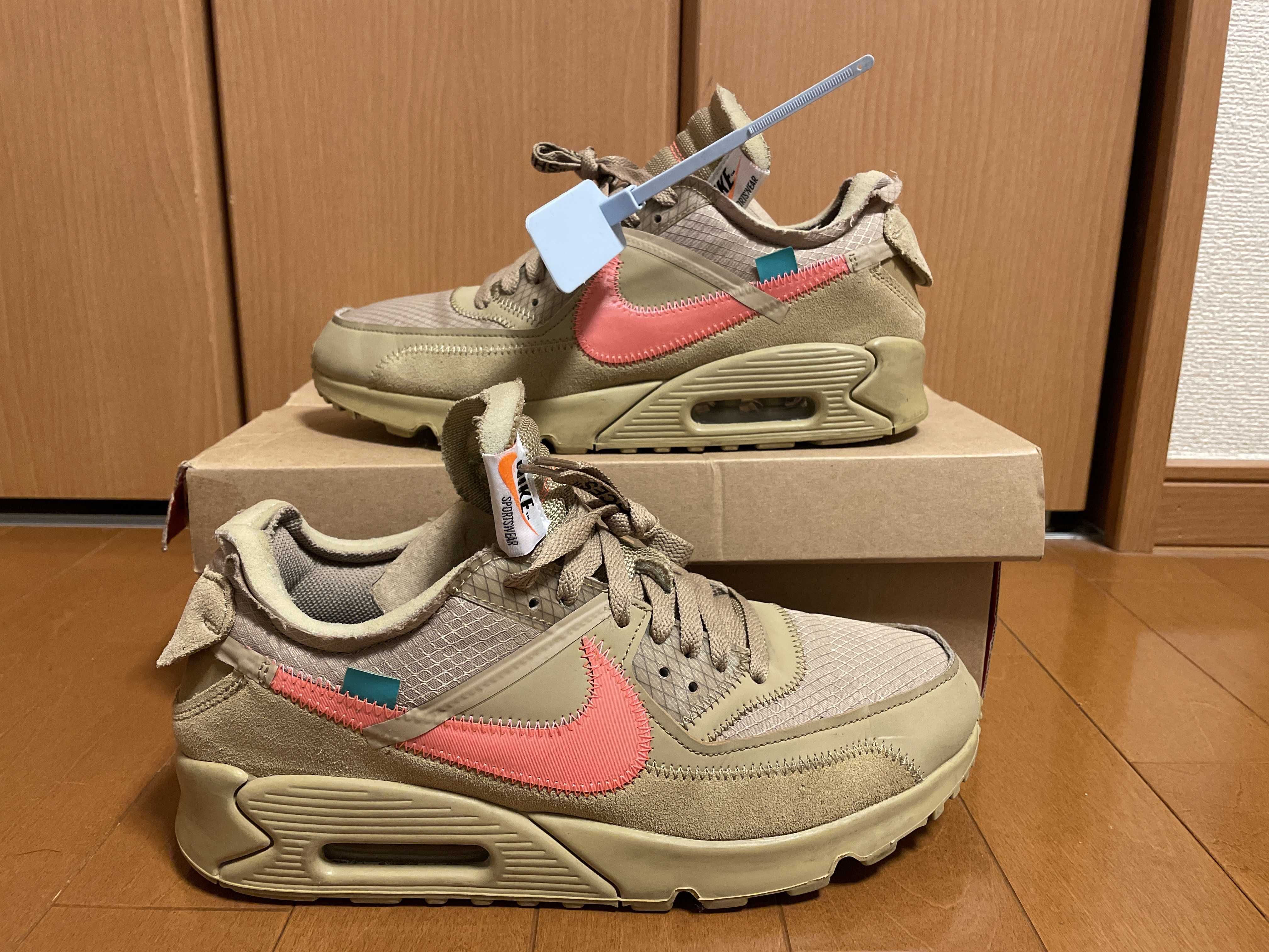 Off-White × Nike Air Max 90 "Desert Ore"