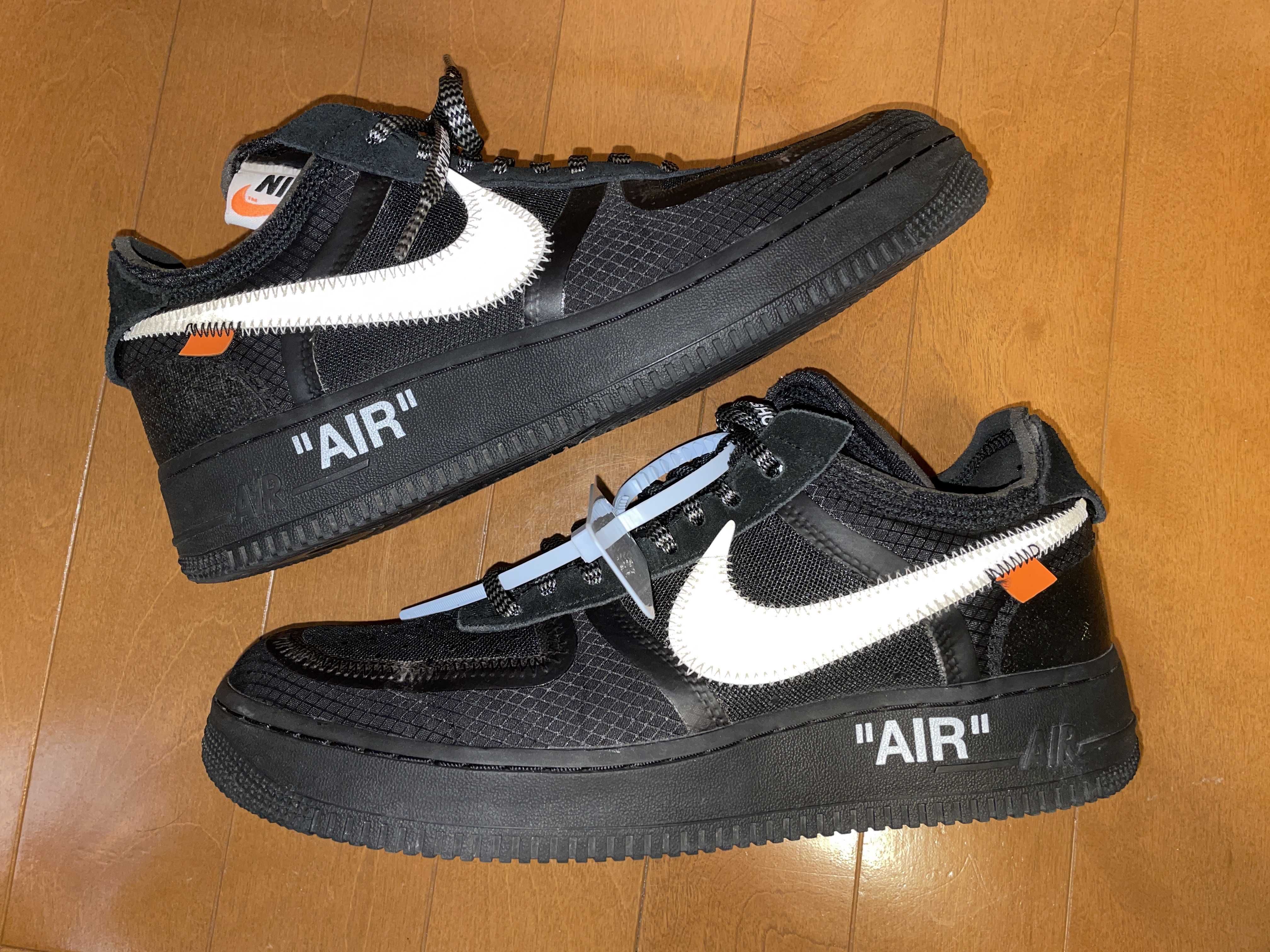 Off-White × Nike Air Force 1 Low "Black"