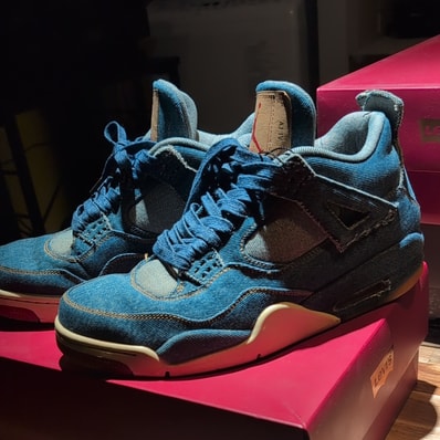 Nike × Levi's Air Jordan 4 "Denim" (LEVIS Tab)