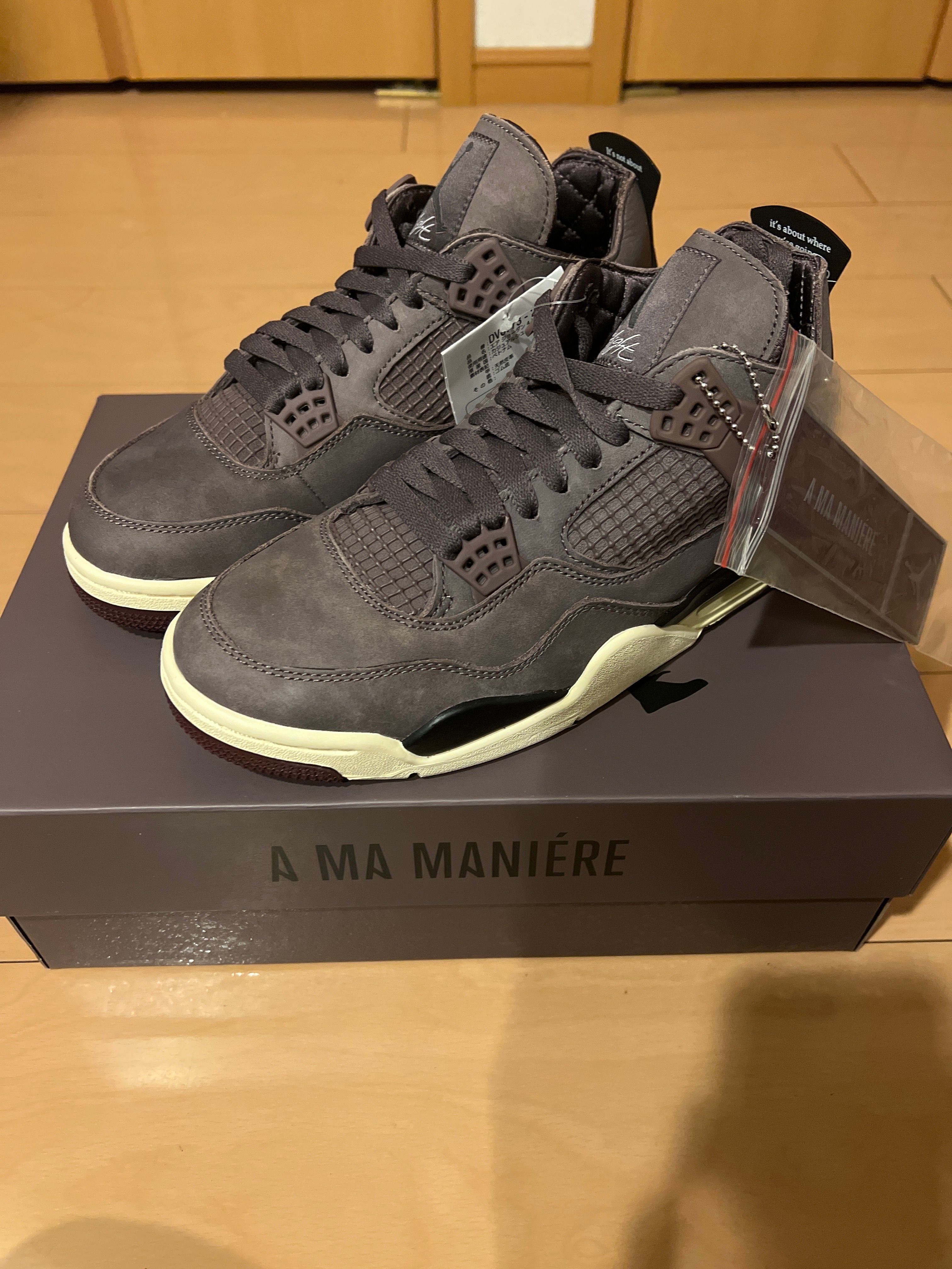 A Ma Maniere × Nike Air Jordan 4 "Violet Ore"