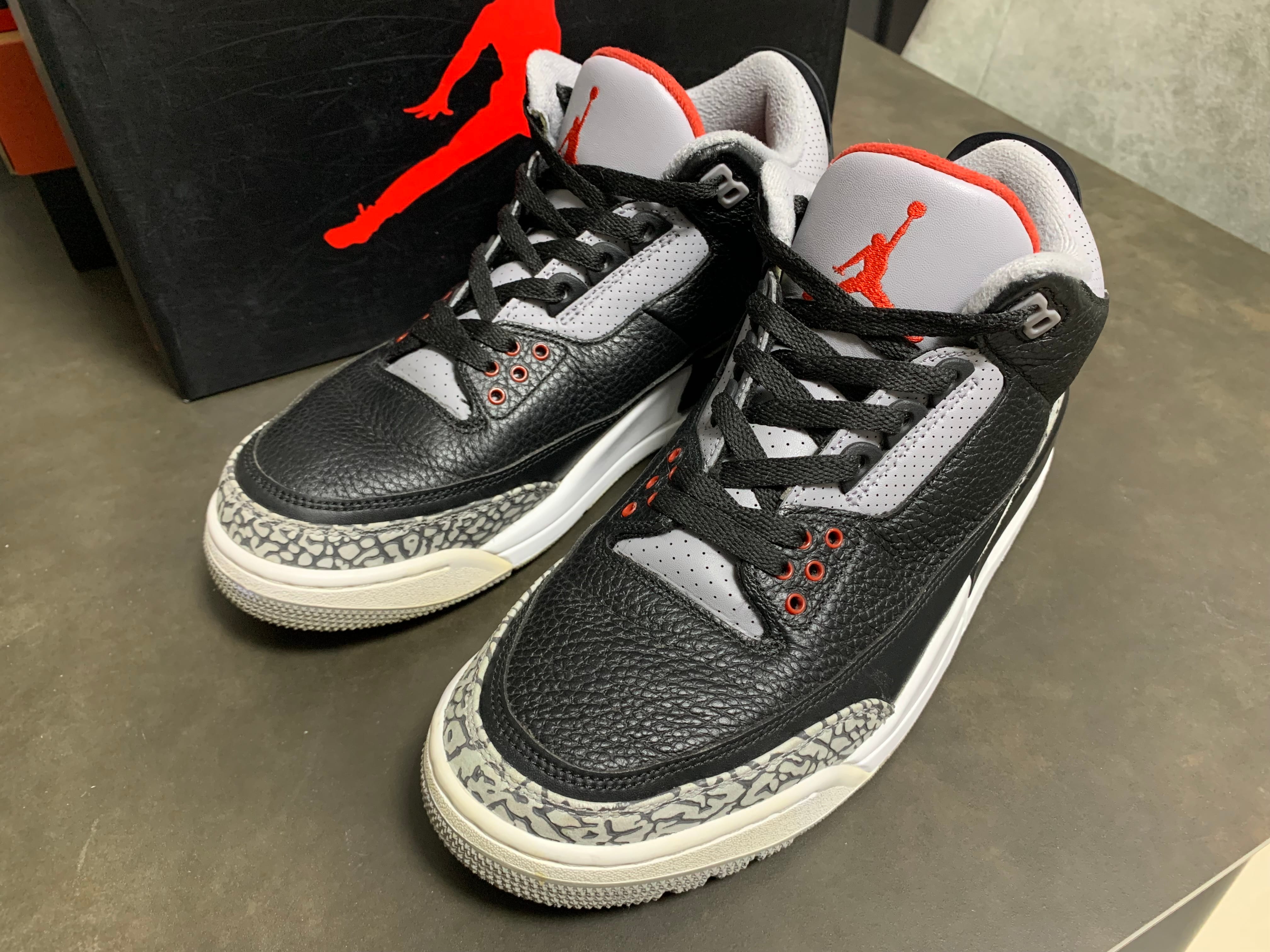 Nike Air Jordan 3 Retro OG "Black Cement" (2018)